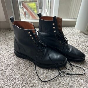& Other Stories Black Leather Boots